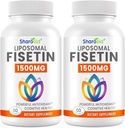 1500 mg Fisetin Supplements - Liposomal Delivery ile Güçlü Aborpsiyon,98% Pure Fisetin,Polyol Antioksit için Sağlıklı Ağlama,Non-GMO - 2 Şişe, Yetişkinler için 120 Softgel
