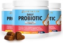 Köpekler için Probiyotikler - Prebiyotiklerle 6 Strains - Destekler Digestive ve Immune System - Diarrhea, Bad Breath, Allergies, Gas, Constipation, Hot Spots - Amerika'da Yapıldı - 360 Chews