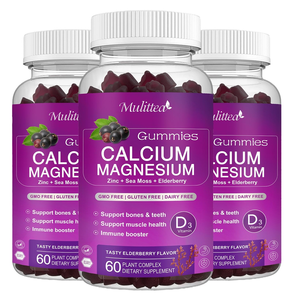 Yüksek Aborpsiyon Glycinate 200 mg, Pyumyum - Kemik, Kaslar, Calm Mood & Sleep Support- Kids & Yetişkinler ( Paket) için Magnezyum Çinko Gummies
