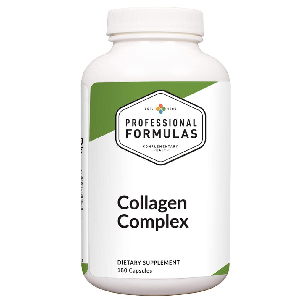 Profesyonel Formulas Collagen Kompleksi - Ortak dürüstlük, esneklik ve Yapısal Kuvveti Destek - Collagen, Chondroitin & Hydroxyapatite - 60 Capsules