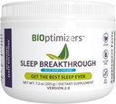 BIOptimizers 2.0 – Doğal Destek Supplement | Calming Relief Aid Yetişkinler | Habit Form | 202.5 g Toz Blue Berry Dreams