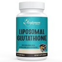2400 MG Liposomal Glutathione Softgels, Max Aborpsiyon, Active Form L-Glutathione Azaltıd (GSH), Hyaluronic Acid, Resveratrol, Master Antioksis for Detox, Brain, Immune System, 60 Softgels