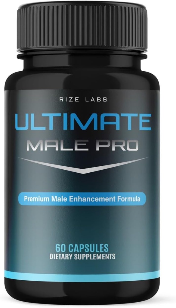 Erkek için Ultimate Male Pro Capsules, Ultimate Male Extreme Supplement,All- Natural Support for a natural Active Lifestyle, UltimateMalePro İncelemeleri ((60 Capsules)