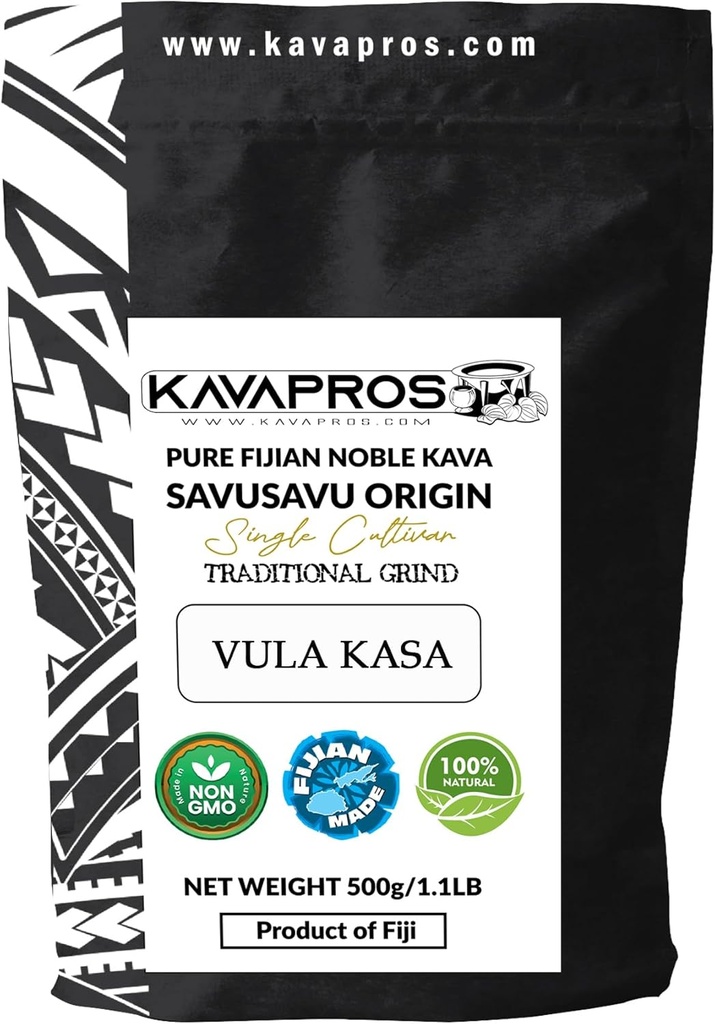 Kava Toz Single Cultivar Vula Kasa Fijian Kava Kök Toz Yüksek Potency 4yr Olgund Pure Organic Kava-Kava'dan Olgunlaştırılmış Saf Organik Kava-Kava