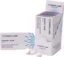 Hız Laboratuvarları Mint Natural Caffeine Energy Gum 25mg Caffeine, Taurine, B Vitaminleri Per Piece, 48 Adet (6 Packs of 8) Sugar Free, Zero Calories, Doğal olarak Tatlılandı, Gluten Free