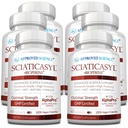 Εγκεκριμένη Επιστήμη Sciaticasyl - Optimal Sciatical Nerve Support - Β Βιταμίνες, Μαγνήσιο, Α-Λιποϊκό οξύ, BioPerine - Vegan - 360 Κάψουλες