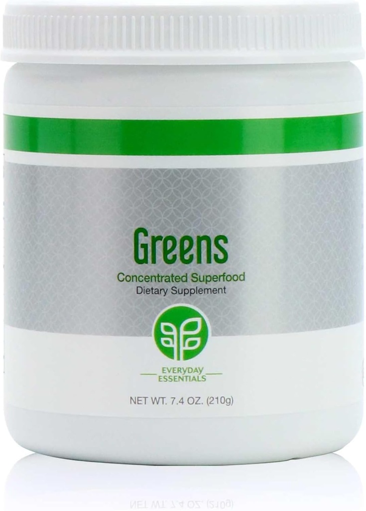 Pure Greens 210g - Superfoods, Antioksis ve Phytonutrients ile Four Proprietary Blends. Su veya Juice ile kolayca karıştırın. Vegan-Friendly, Doğal olarak Stevia ile Tatlılandı.