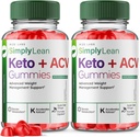 Laboratuarları (Pazar 2'nin Paketi JustLean Zhong + ACV Gummies for Advanced Kilo Kaybı, JustLean Supplement for Maximum Strength Gomitas, Advanced Formula Review (120 Gummies)