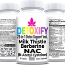 SHIZAM Γάλα Thistle NAC συμπλήρωμα N-Ακετυλ Κυστεΐνη για Glutathion 