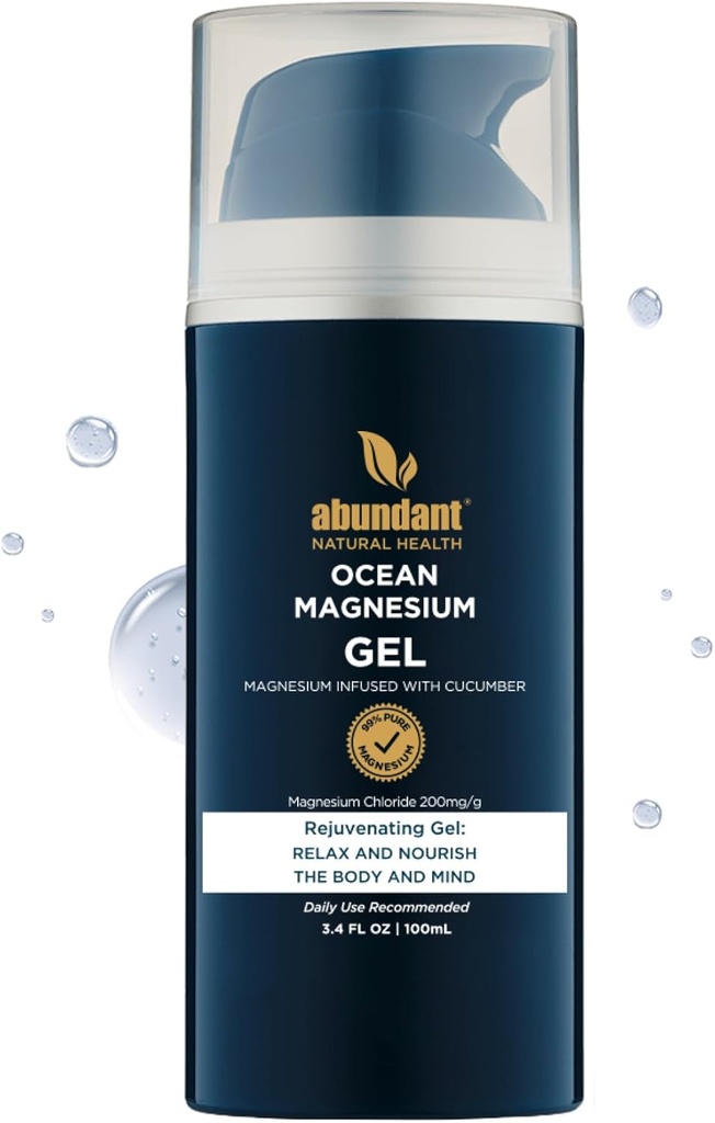 MAG I.C. Magnezyum Gel, Aches ve Bruises karşı Güçlü Ağrı Yardımı için %10 Trolamine Salicylate ile Topical Use, Etkili ve Hızlı Aborpsiyon, Fragrance-Free, 100mL