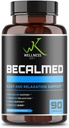 BeCalmed 8-in-1 Stres Desteği Tamam | Magnezyum Glycinate + L-Threonate | Becalmed & Relaxed | Zihinsel Clarity ve Focus | Doğal Malzemeler | 3 Capsules Per Day | 30 Days | 90 Capsules