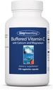 Alerji Araştırma Grubu Buffered Vitamin C - Buffered Vitamin C 100 mg per Service, Ascorbici Toz Capsules withuba Complex, Immune Health - 120 Capsules