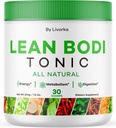 LIVORKA Lean Bodi Tonic, Όλα τα φυσικά Advanced Formula Powder - 30 εξυπηρετούν για 1 μήνα