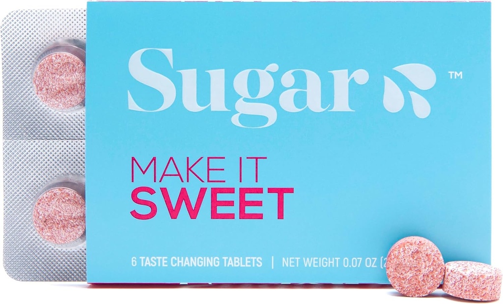 SUGAR SPLASH Taste Changing Tablets | Flavor Changing Tablets | Flavor Tripping Tablets That Make Everything Sweet… (1 Pack)