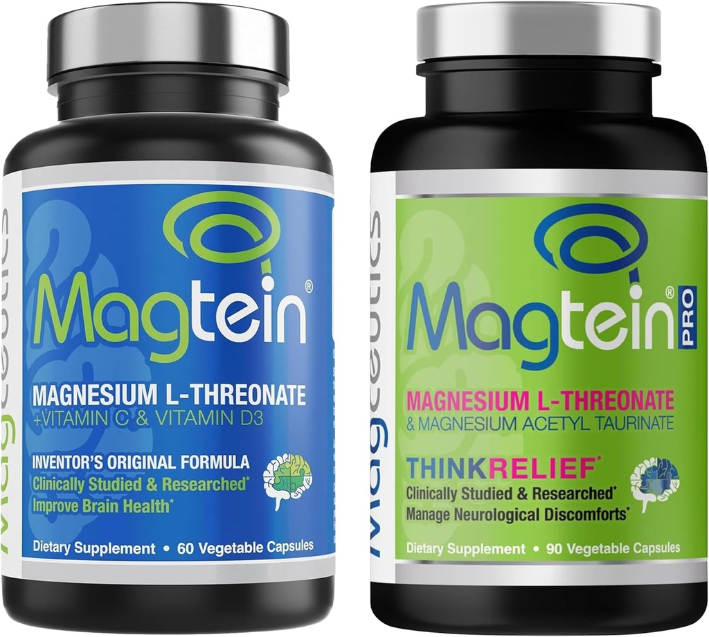 Magtein Magnezyum L-Threonate 60 Capsules, Magceutics MagteinPRO 90 Capsules - Sche
