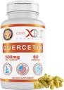 Genx Formulas Quercetin 500 mg - 60 Gün Supply için Capsules - Immune Desteği, Antioksi ve Anti Allergy Koruma, Non-GMO, Gluten-Free-Free-GMO, Gluten-Free-Free-GMO, Gluten-Free-Free