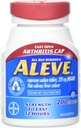 Easy Open Arthritis Cap, Naproxen sodyum, 220 mg (NSAID) Pain Reliever/Fever Function, 200 Count (Pack of 2)