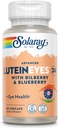 SOLARAY Advanced Lutein Eyes 24mg με Bilberry Extract και Blueberry Extract, Eye & Macular Health Supplement Παροχή Ζεαξανθίνης από Marigold, Vegan, 30 Servings, 30 VegCaps