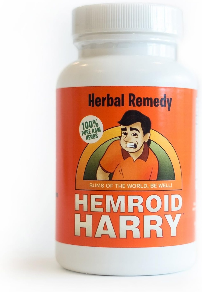 Hemroid Harry'nin Herbal Remedy, 30 Gün (240 Kont) - Doğal Tedavi, Pills
