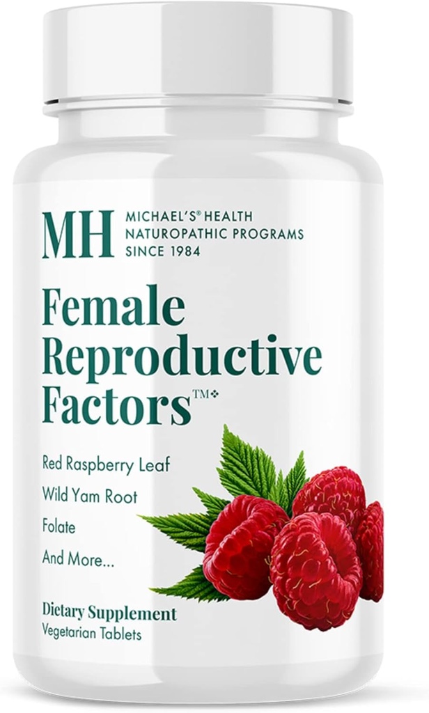 MICHAEL'S Health Naturopathic Programs Female Reproductive Factors - 60 Vegetarian Tablets - Nutrients to Support Healthy Conception & Pregnancy - 20 Servings