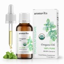 Oregano-% 100 Saf Undiled Yunan Oregano Oil with Carvacrol -% 86, Non-GMO, Ekstra Güçlü Oregano Petrol Organik Sıvı Ayaklar, 1 FL.OZ/30 ml