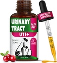 Сat Θεραπεία Ουρολοίμωξης με Cranberry – Σκύλος UTI Θεραπεία για τη φροντίδα της ουροδόχου κύστης – Γάτα UTI Θεραπεία για τα νεφρά – Προληπτική Υποστήριξη για τη Νεφρική Υγεία σε σταγόνες – 2 Oz