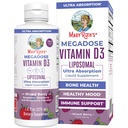 MaryRuth Organics Megadose Vitamin D3 Liposomal | Vitamin D 4000 IU | Ultra Abvitamin | Immune Support for Yetişkinler | Bone Health | VIT D3 | Vegan | Sugar Free | Gluten Free | Non-GMO | 45 Servisler