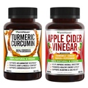 Farm Haven Turmeric Curcumin with BioPerine and Apple Cider Vinegar with Ginger