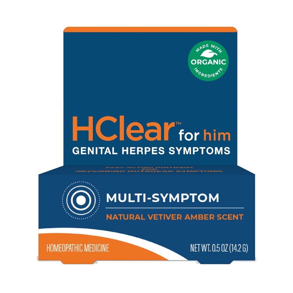 HClear για τον από FemiClear - Topical Ointment - Formed with All-Natural and Organic Ingredients - Fast-Active Relief - Κατασκευάζεται στις ΗΠΑ - (0,5 Oz Tube)