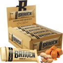 Braven Bar Caramel Nut Energy Bars (1.59 oz, 20'nin Paketi) – 5g Protein ile Enerji Chews – Koşu, Yürüyüş ve Spor için Enerji Atıştırıcıları – Sustained Energy Boost için Gluten Free Snacks