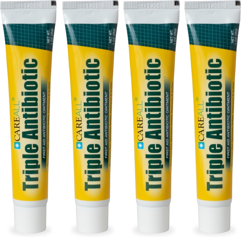 Tüm Triple Antibiyotik Ointment 1.0 oz (4 Pack), First Aid Ointment for Minor Boates, Cuts ve Burns to Help Infection, Karşılaştırmalı Markaların Aktif Malzemelerle Karşılaştırılması
