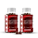 Vitamatic Tart Cherry (360 mg) with Celery Seed (30 mg) 10:1 Extract & Turmeric 20:1 Extract (10 mg) - (Per Serving/2 Gummies) - 60 Gummies (Pack of 2)