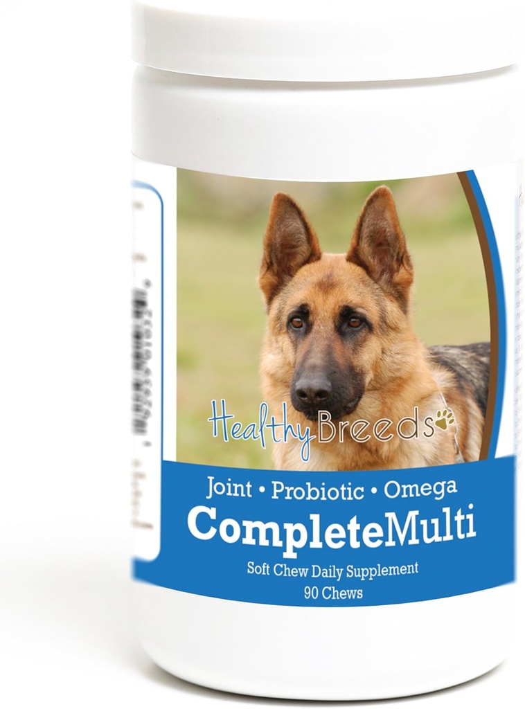 Sağlıklı Breeds Alman Çoban All in One Multivitamin Soft Chew 90 Count