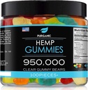 Hemp Gummies – Uykuya, Barışa ve Rahatlaştırmaya yardımcı olur - Yüksek Güç ve Destek Tüm Doğal Tasty Meyve Flavors - ABD'de Yapılan - 100ct