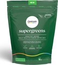 Centrum Supergreens - Superfood Powder & Multivitamin για ενήλικες – Greens Powder με Spirulina, Mushroom, Prebiotics & Enzyme Blend – 30-Day Supply