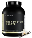 Kaged Whey proteini Isolate Toz Vanilla% 100 Pure Low Lactose Whey Post Workout Recovery Drink Supports Muscle-Building 25g per Service 41 Servisler
