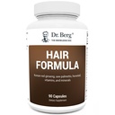 Dr. Berg All-in-One Βιταμίνες για τα μαλλιά, το δέρμα, και τα νύχια - Σύνθετη Φόρμουλα με Biotin, Saw Palmetto, DHT Blocker, & Trace Minerals - 90 Veg Κάψουλες