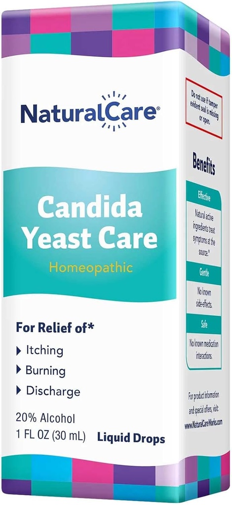 DoğalCare Candida Yeast Care, Homeopathic Liquid Drops, 1 fl. oz