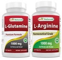 En İyi Doğallar L-Glutamine 1000 mg & L-Arginine 1000 mg