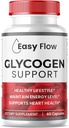 (1 Pack) Easy Flow Glycogen, EasyFlow Glycogen Support Capsules, Glyco Optimizer Formula, Doğal Kan Gemi Temiz, Premium Easy Flow Glycogen Support (60 Capsules)