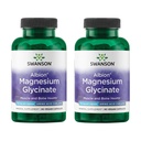 Swanson Chelated Magnesium 133 Milligrams 90 Κάψουλες (2 Συσκευασία)