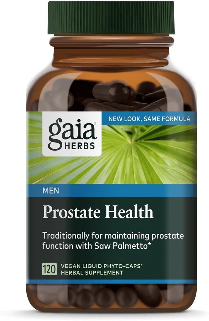 Gaia Herbs - Prostate Health - 120 Vegan Sıvı Phyto-Caps