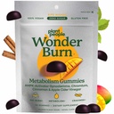 Plant People WonderBurn Metabolism & Cravings Control Gummies, Zero Sugar, Ripe Mango Flavor (60 Kont)