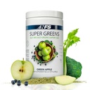 Super Greens Beet Infused Superfood Powder – Organic Green Superfoods, Protein, Antioxidants & Probiotics, Supports Healthy Blood Pressure, Digestion & Energy Boost (Green Apple, 30 Servings)