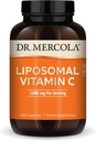 Dr. Mercola Liposomal Vitamin C, hizmet başına 1000 mg, 90 Hizmet (180 Capsules), Diyet Tamam, Destekler Immune Health, Non GMO, NSF sertifikalı