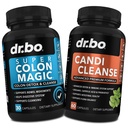 Kolon Cleanser Detox & Candi Cleanse Pills - 15 Gün Koloni Probiyotik & Oregano Support Supplement Caprylic Acid Complex for Gut Bowel Movement, Poop Intestinal Stomach Bloating