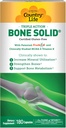 Ülke Life Bone Solid – Bone Health Supplement with Microline Hydroxyapatite (MCHA), Kalsiyum, Magnezyum, çinko, Vitamins K2 & D3 for Advancedd Bone Strength & Metabolism - 180 Capsules