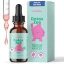 Çocuklar için DetoxZeee Zeolit Çıkışları - D3 & Cyanocobalamin Vitamin B12 - Doğal Berry Flavor Sıvı | 30 Hizmet