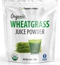 Opportuniteas Organik Raw Buğdaygrasss Juice - ABD'de büyümek - Premium Green Superfood Supplement - Vegan & Non-GMO - 4.5 oz