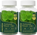 NAD+ Sugar Free Gummies 1500 mg, 60 Gummies, True NAD+ & Resveratrol Desteği Anti-Aging, Antioksi Support, Metabolism & Energy Boost (2 Ay Supply)
